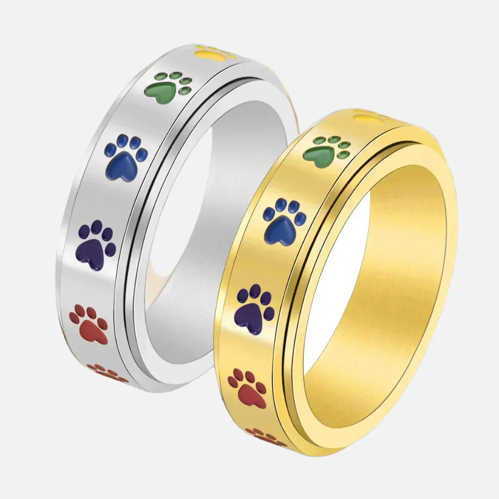 Bague anti-stress rotative pour pattes