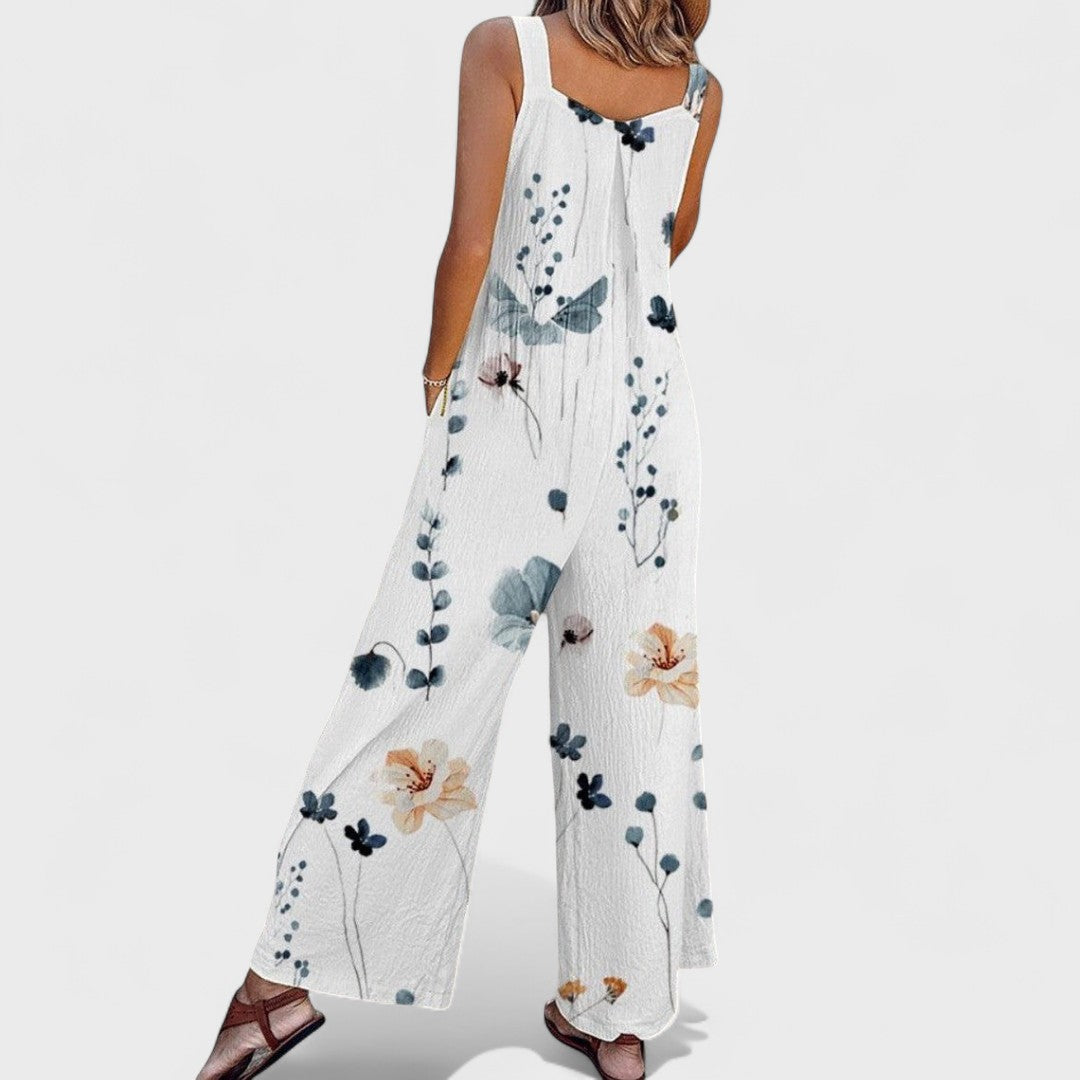 Agáta - Combinaison d'Été à Motif Floral