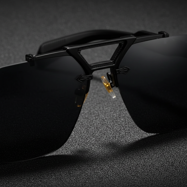 Falk™ | Lunettes de soleil Aviateur Luxe