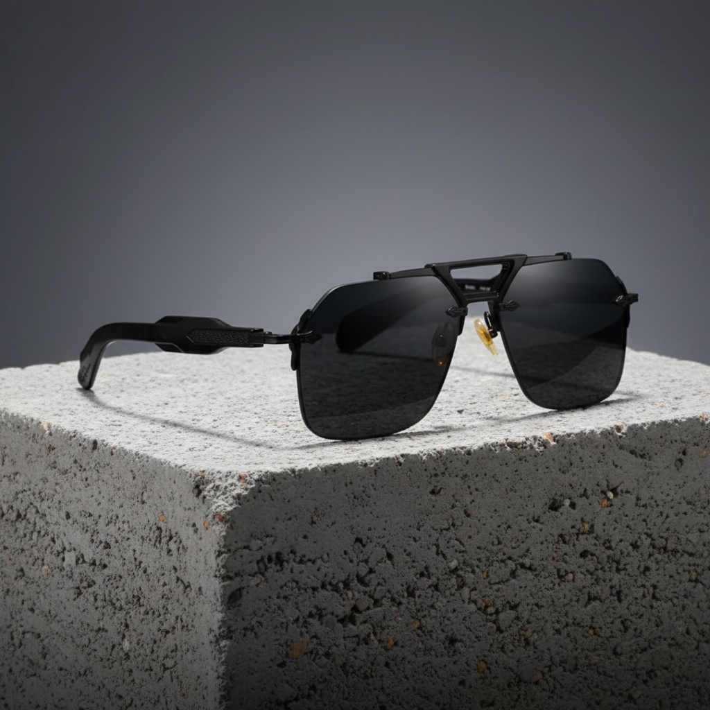 Falk™ | Lunettes de soleil Aviateur Luxe