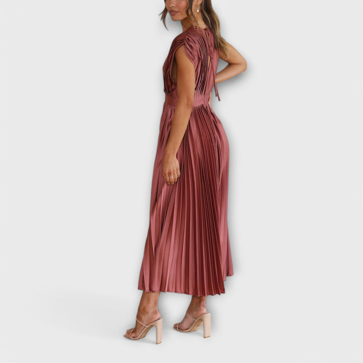 Maria - Robe Plissée Élégante