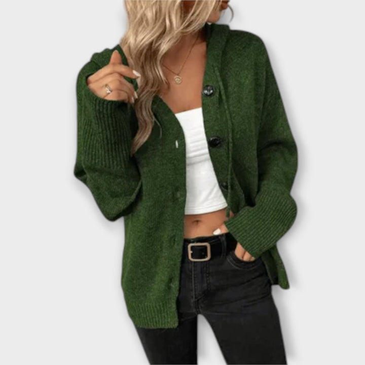 Brittan - Gilet en tricot avec boutons