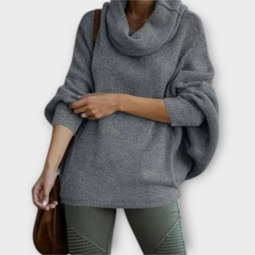 Ulrike - Pull élégant pour femme en style écaille de tortue