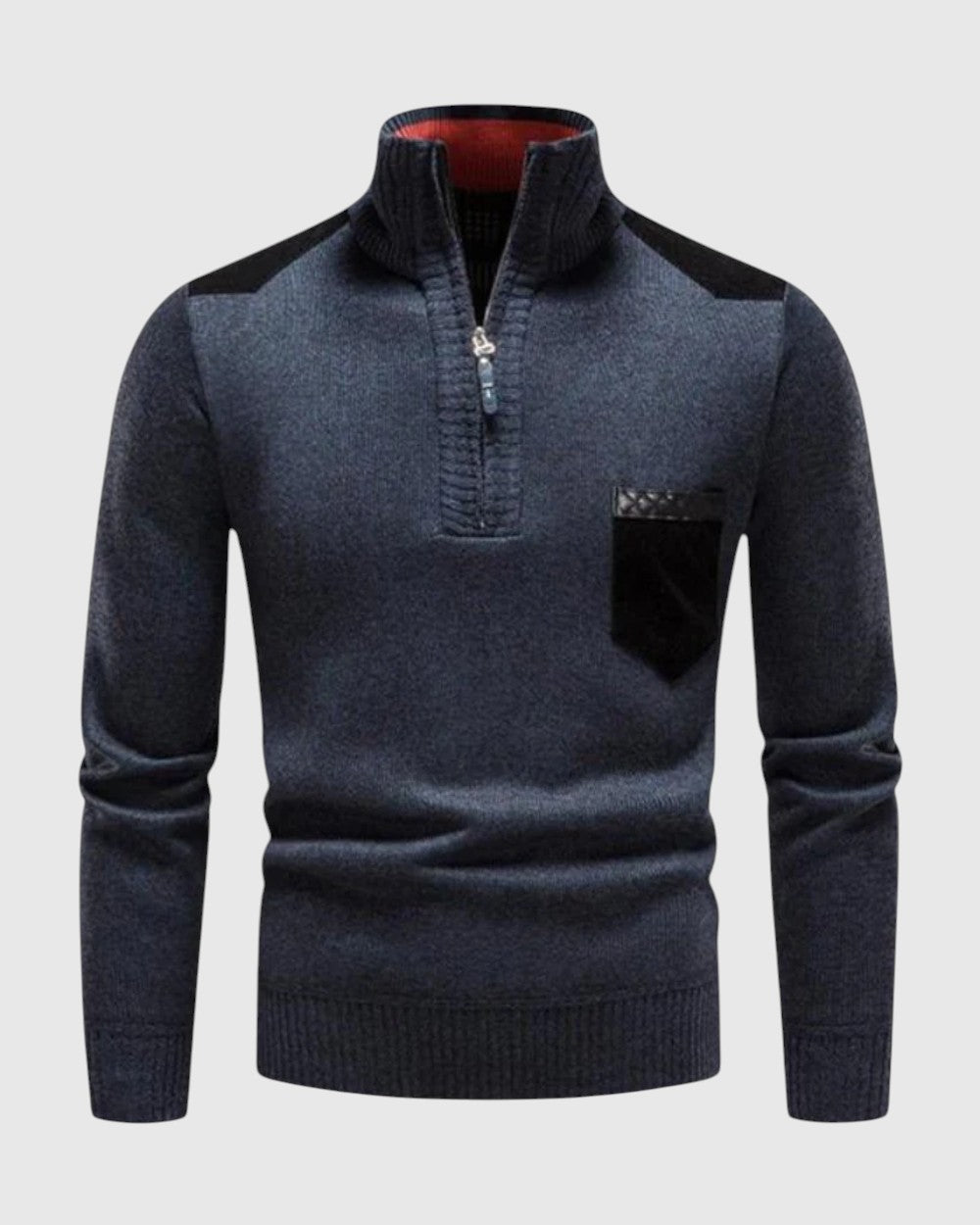 Libuše - Pull en laine avec zip