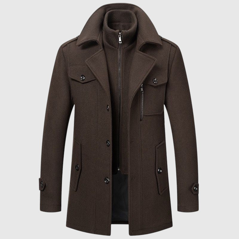 Lukáš – Veste d'hiver à double couche pour homme