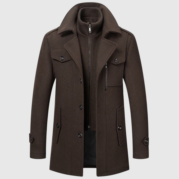 Lukáš – Veste d'hiver à double couche pour homme