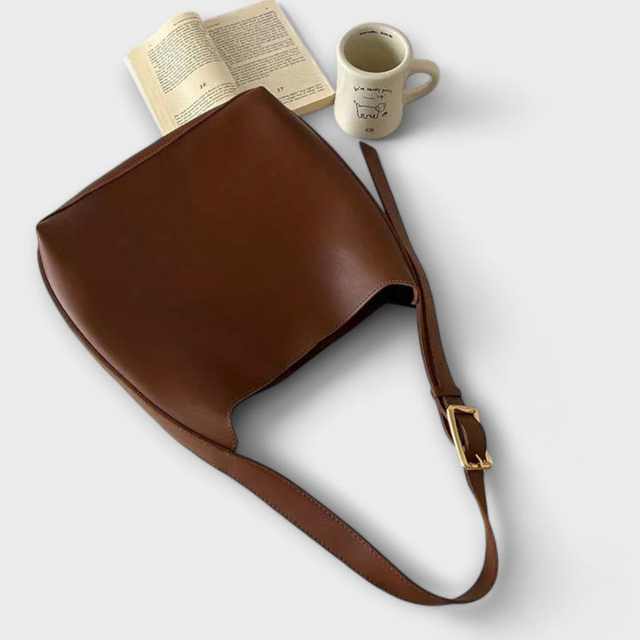 Cécile. – Sac en cuir élégant à bandoulière