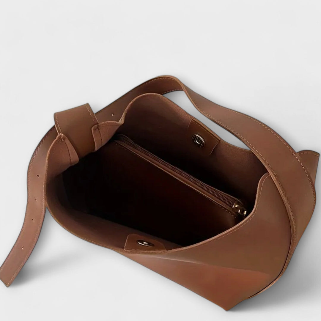Cécile. – Sac en cuir élégant à bandoulière