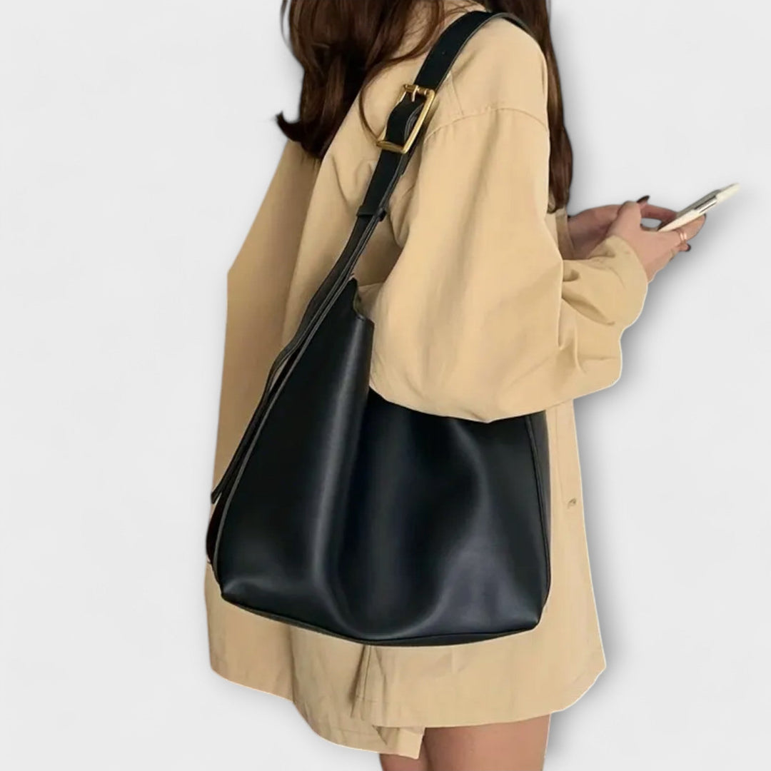 Cécile. – Sac en cuir élégant à bandoulière