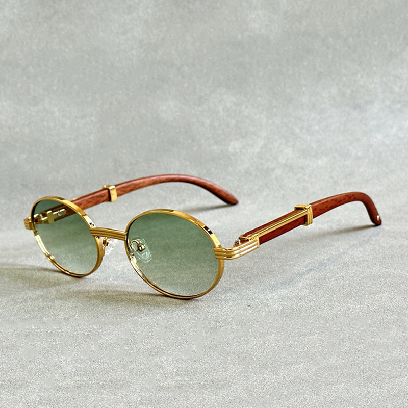Teyro™ | Lunettes de soleil en bois avec verres dégradés