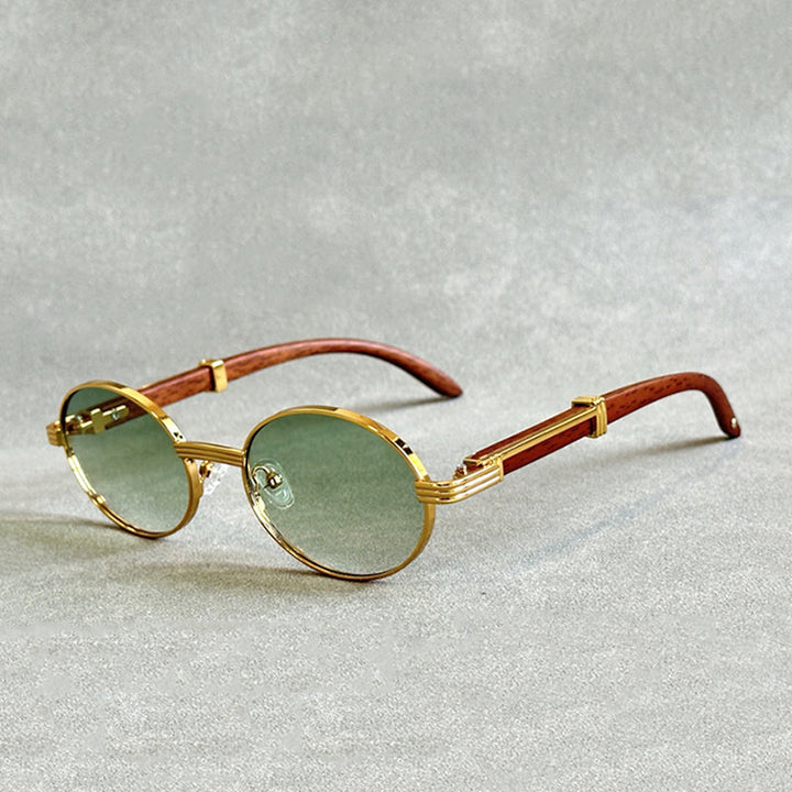 Teyro™ | Lunettes de soleil en bois avec verres dégradés