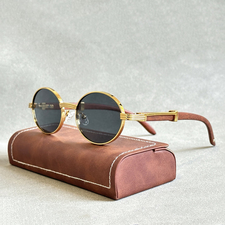 Teyro™ | Lunettes de soleil en bois avec verres dégradés