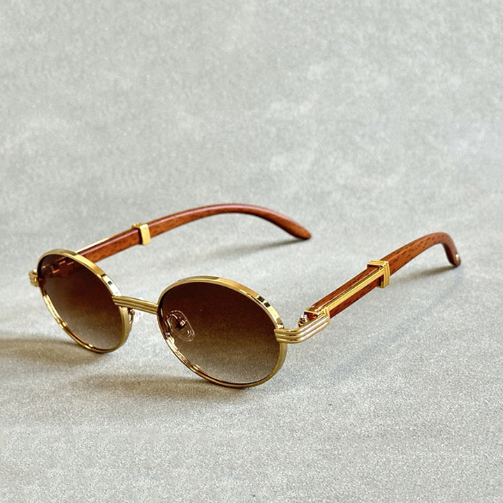 Teyro™ | Lunettes de soleil en bois avec verres dégradés