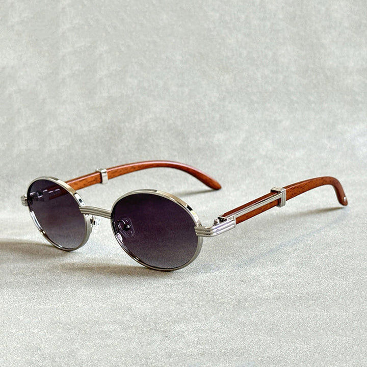 Teyro™ | Lunettes de soleil en bois avec verres dégradés