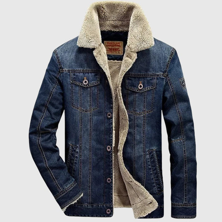 Bohumil - Veste en jean avec doublure intérieure