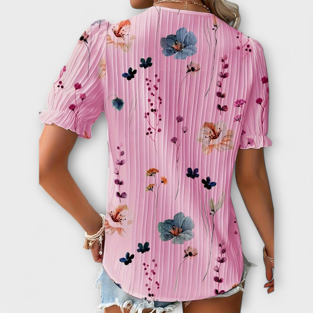 Emily - Blouse à décolleté en V