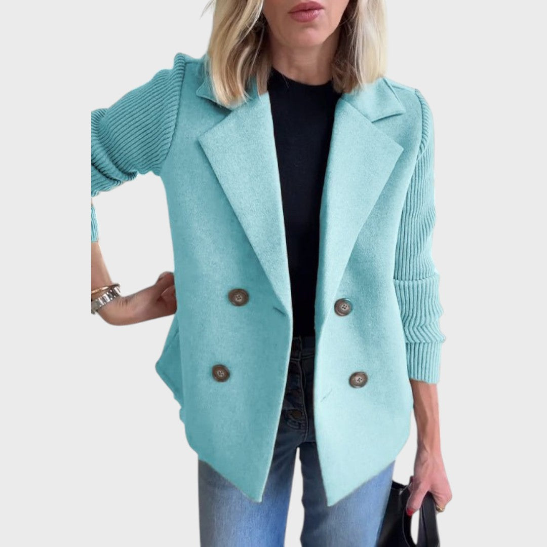 Emma - Blazer élégant avec des manches en tricot