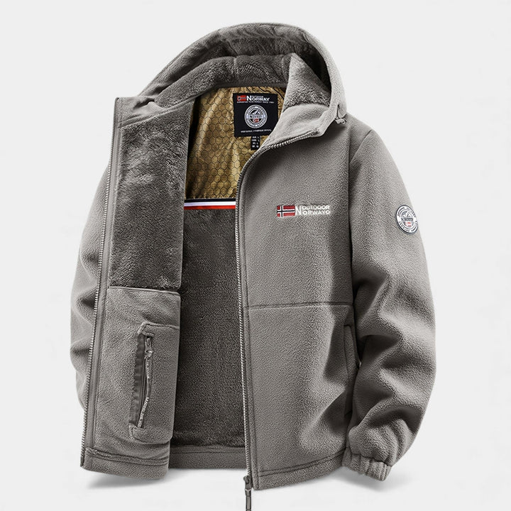 Václav – Veste d'hiver avec doublure en polaire thermique