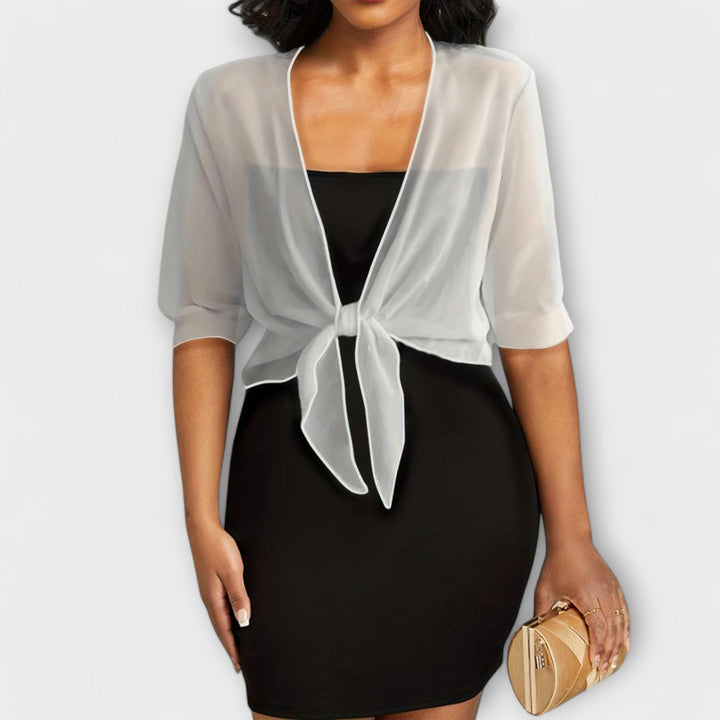 Olivia - Blouse à devant ouvert
