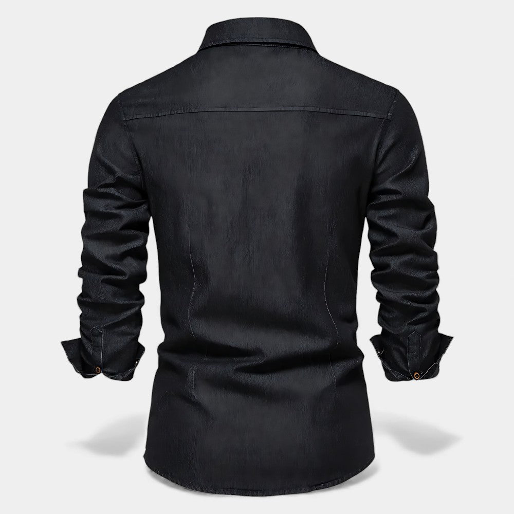 Štěpán – Chemise en denim au style intemporel