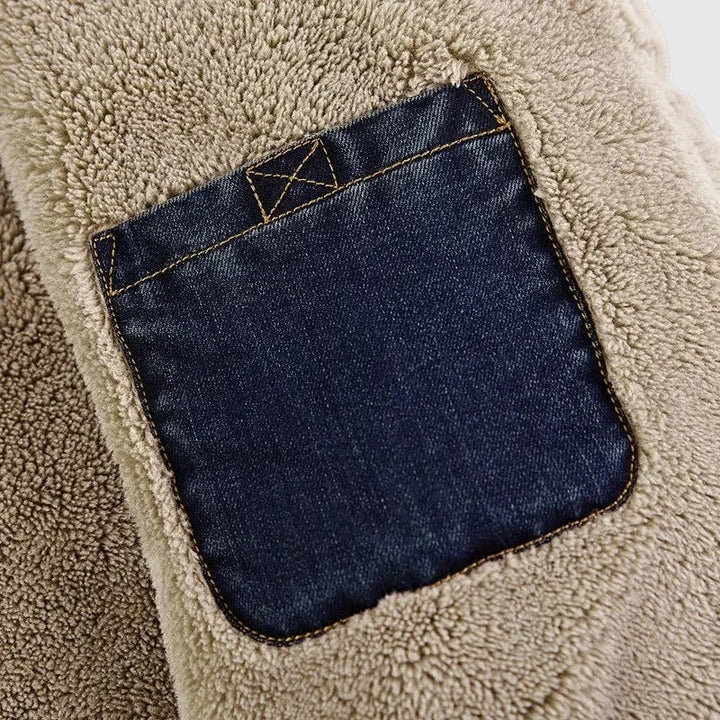 Bohumil - Veste en jean avec doublure intérieure