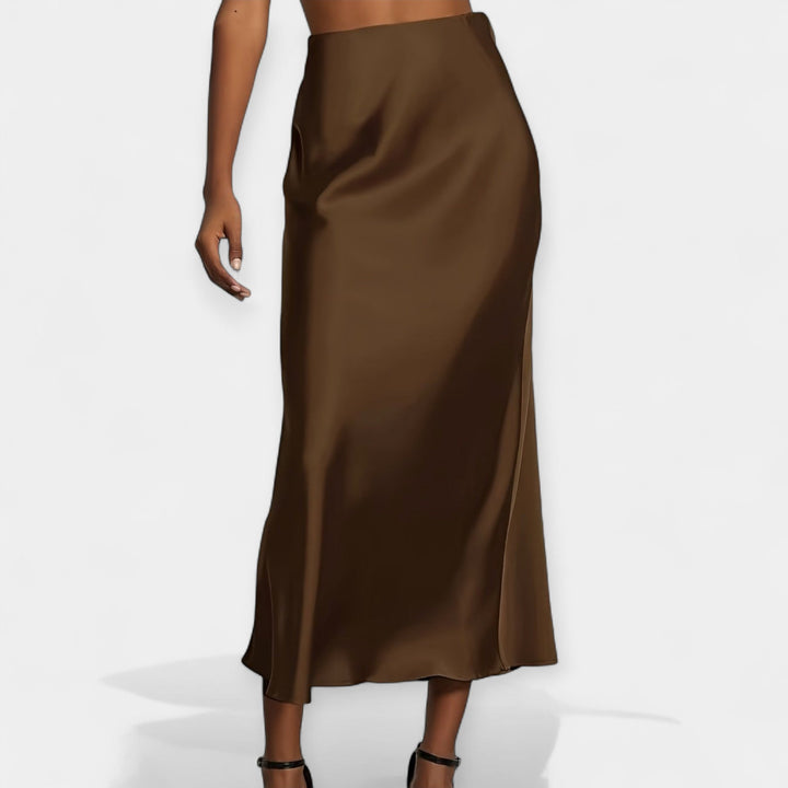 Marie - Jupe midi haute et élégante