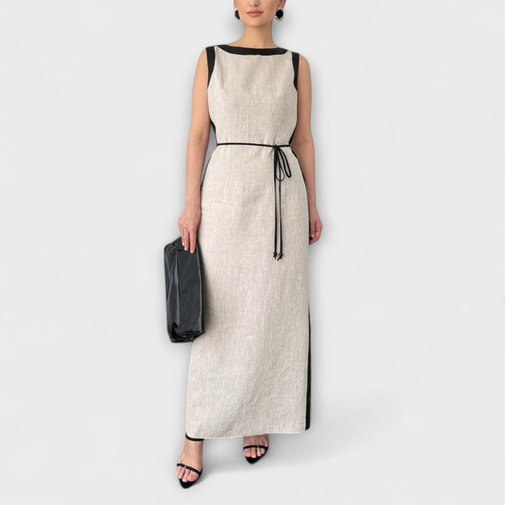 Irene - Robe sans manches stylée