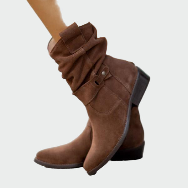 Bottes à la mode et confortables à la cheville