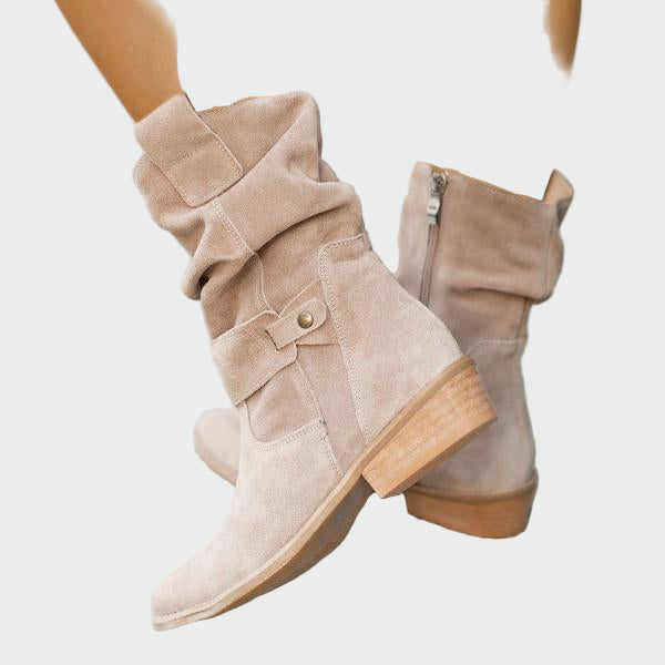 Bottes à la mode et confortables à la cheville