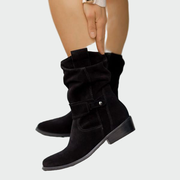 Bottes à la mode et confortables à la cheville