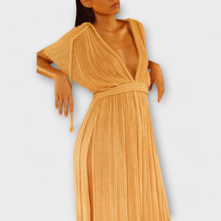 Robe Maxi Kimono de Style Grec