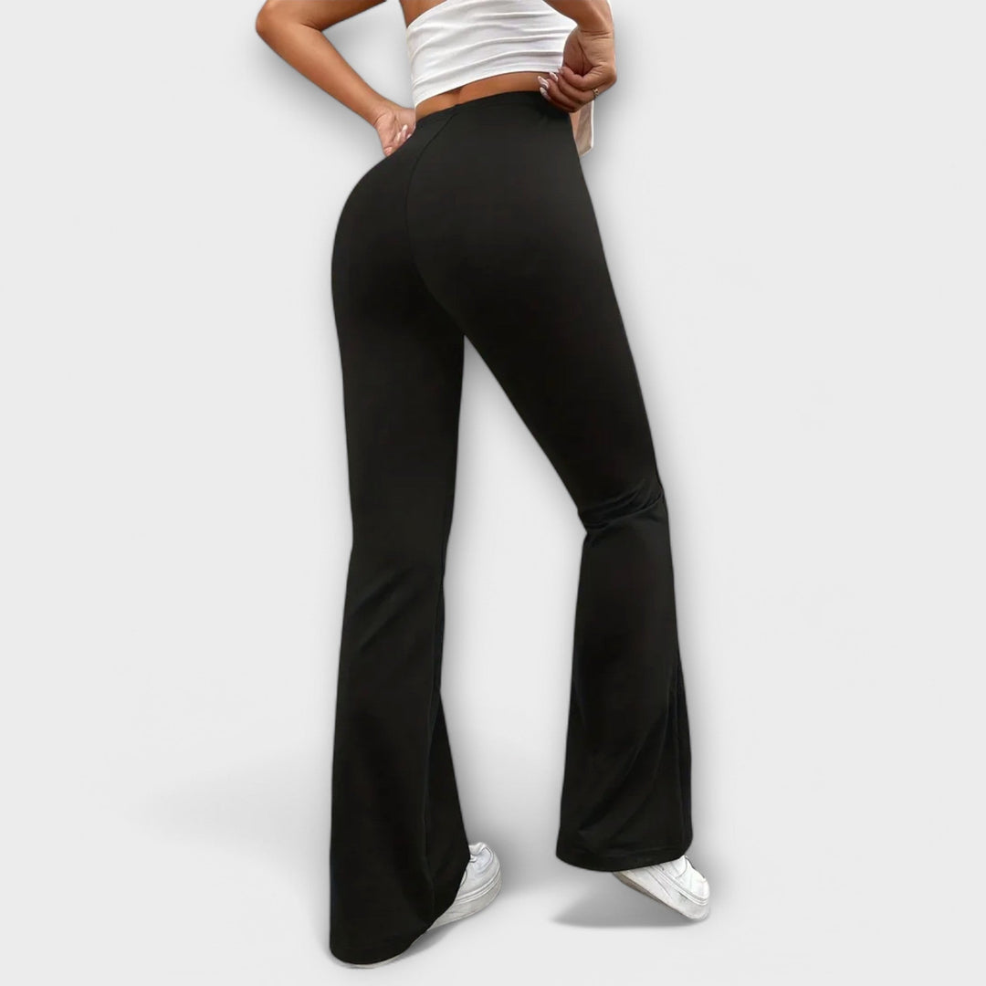 Serena - Pantalons amples à jambe évasée
