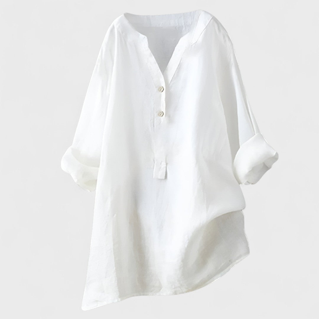 Freja - Chemise Confortable à Boutons