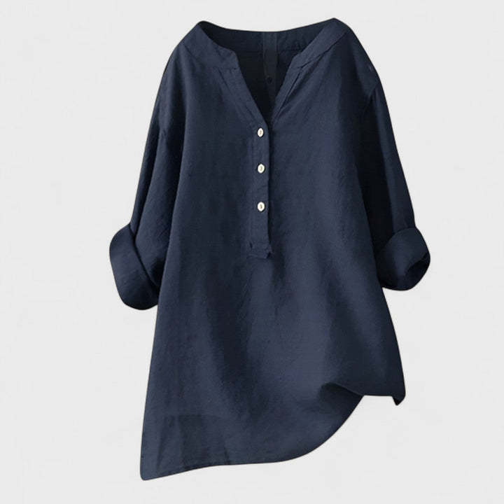Freja - Chemise Confortable à Boutons