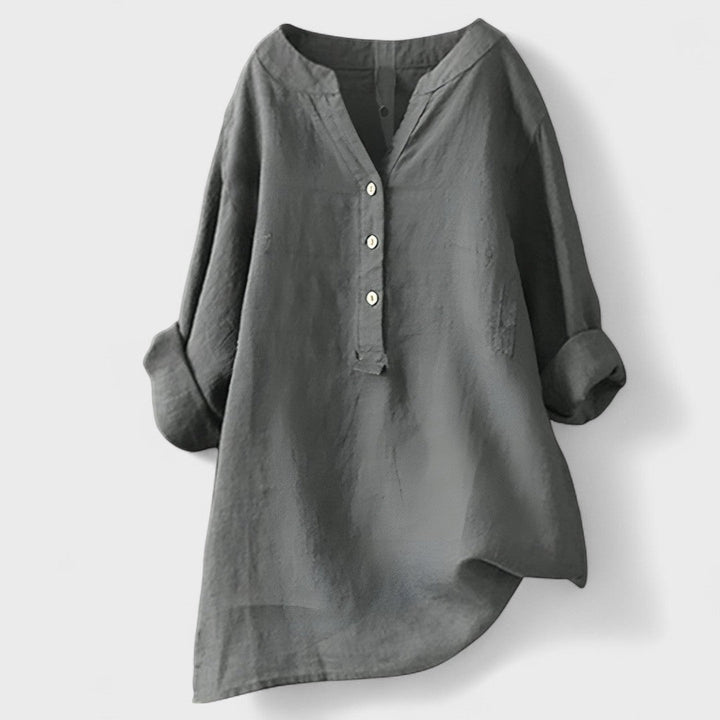 Freja - Chemise Confortable à Boutons