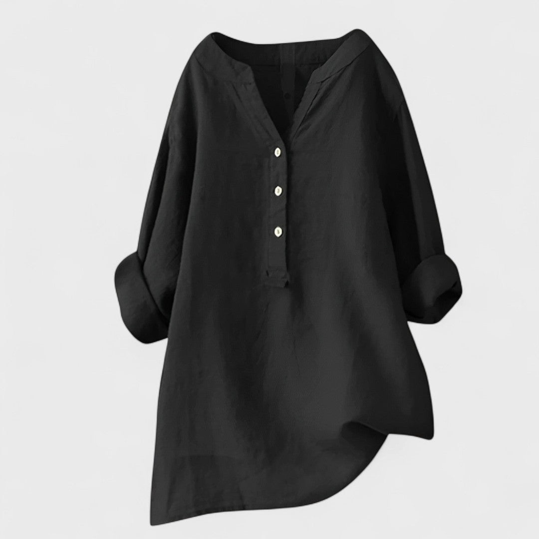 Freja - Chemise Confortable à Boutons