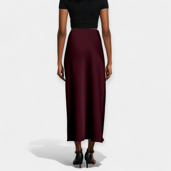 Marie - Jupe midi haute et élégante