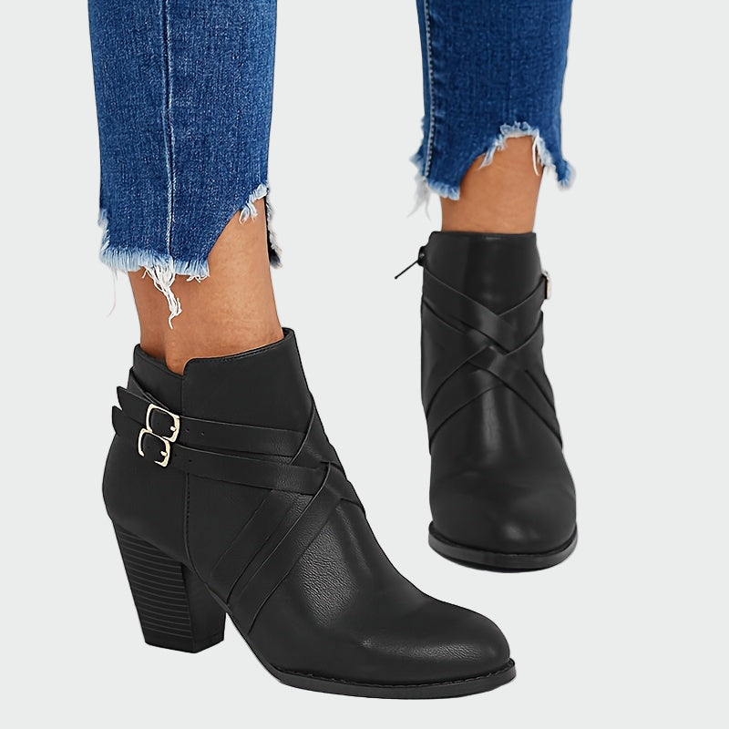 Chaussures en cuir orthopédique