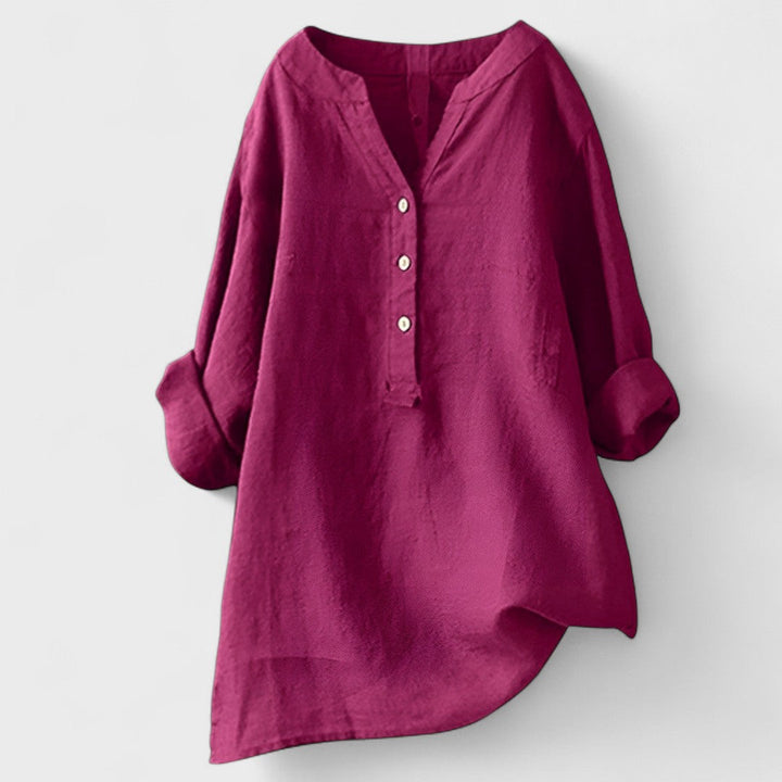 Freja - Chemise Confortable à Boutons