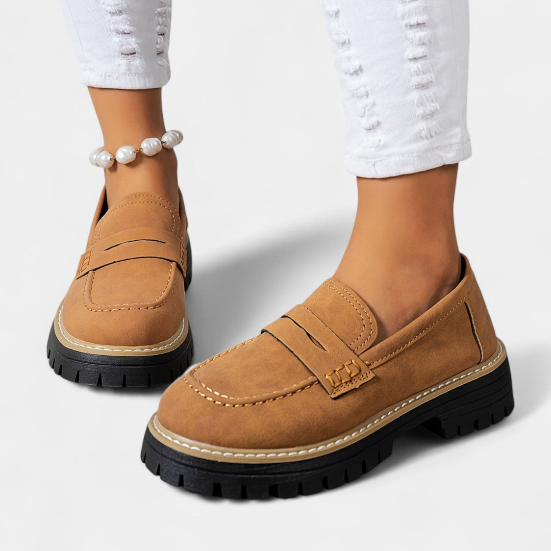 Michaela – Mocassins à semelle épaisse