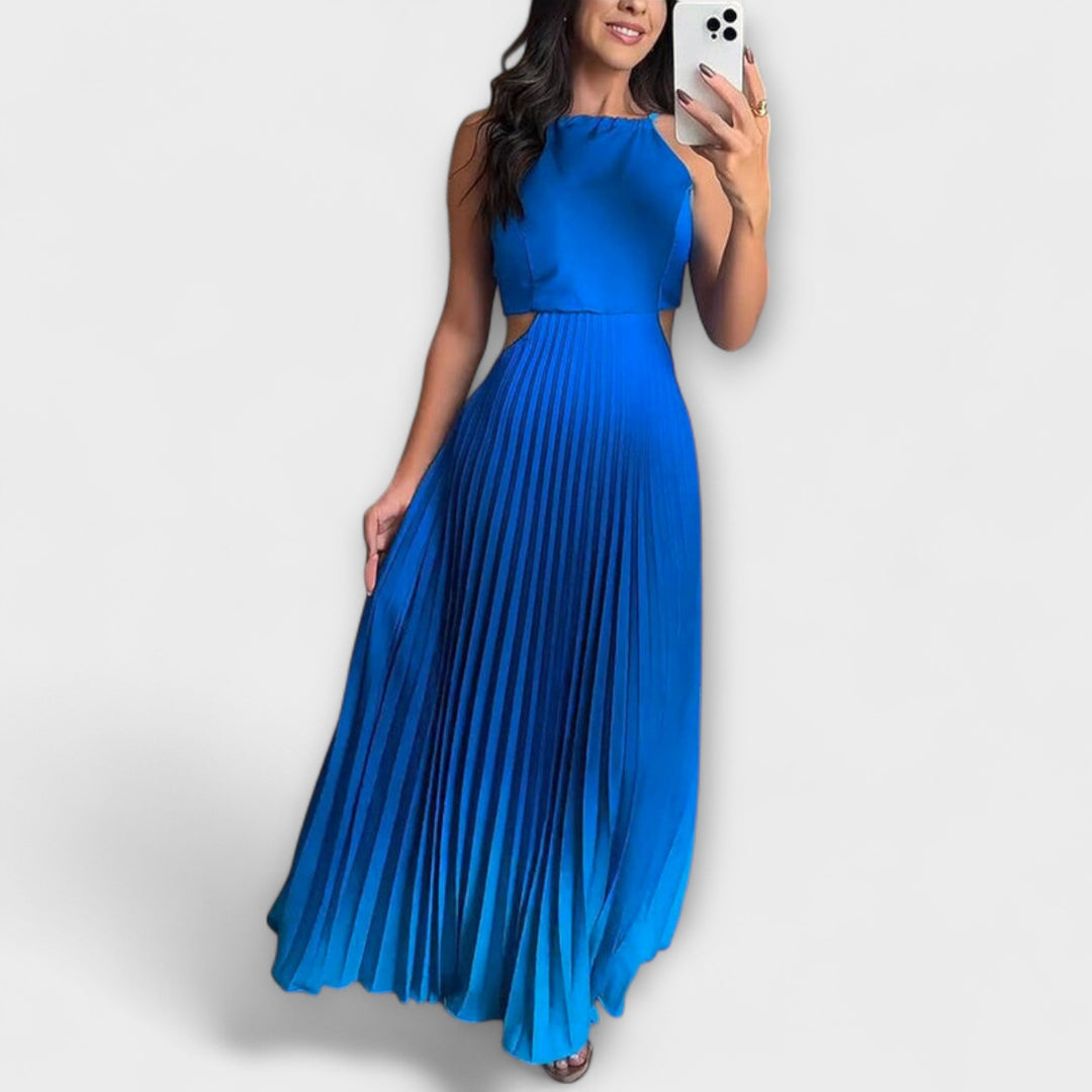 Haven - Robe Maxi Sans Manches Stylée avec Tie-Dye