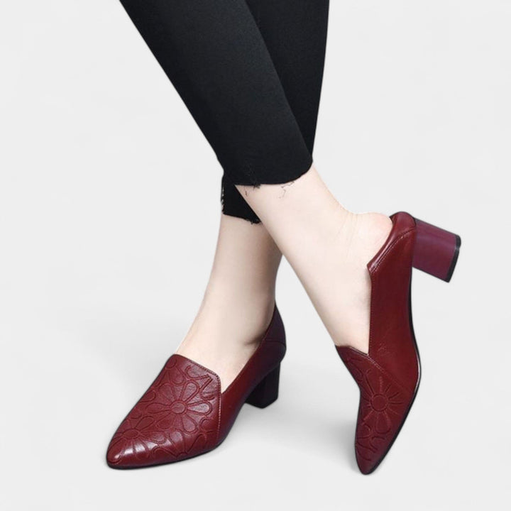 Olene – Escarpins avec broderie