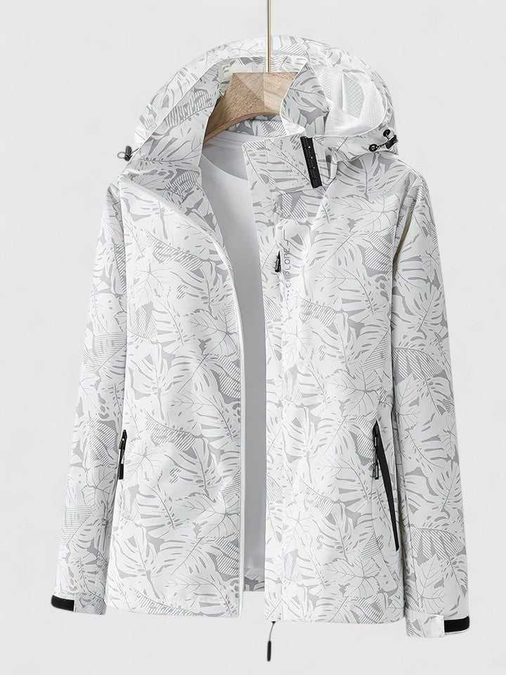 Thanyelle – Veste élégante avec imprimé botanique