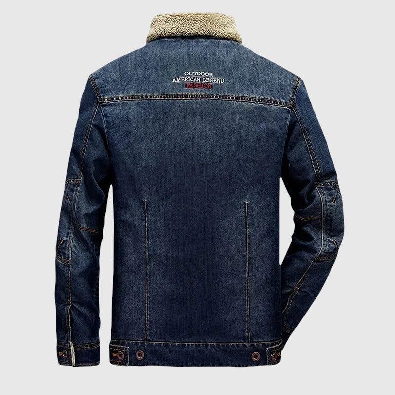 Bohumil - Veste en jean avec doublure intérieure