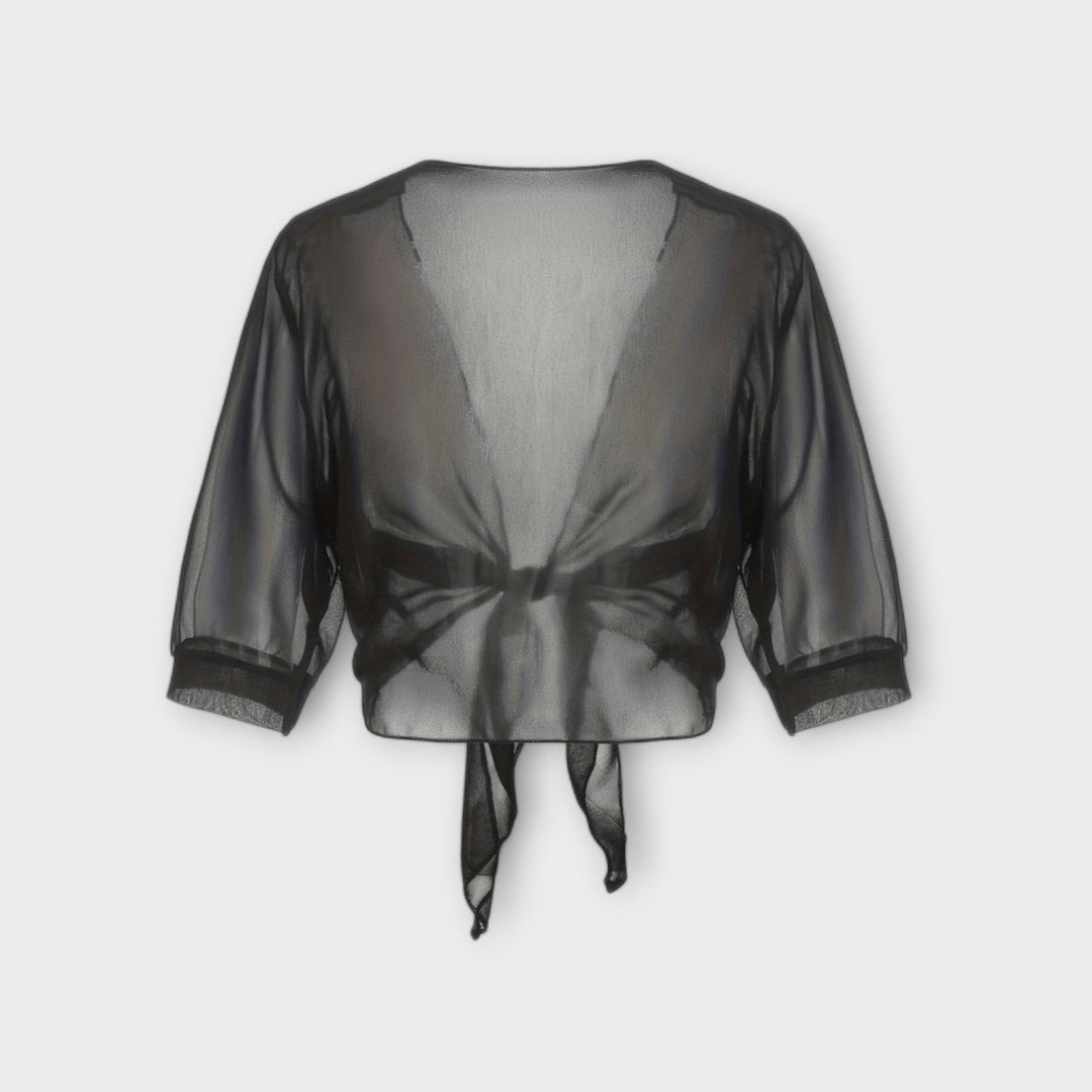 Olivia - Blouse à devant ouvert