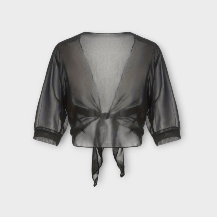 Olivia - Blouse à devant ouvert