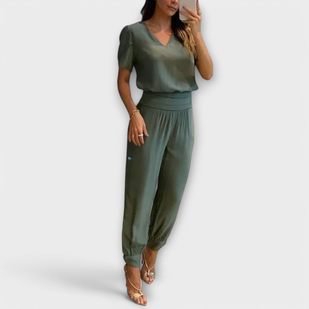 Irmelin – Ensemble élégant avec top et pantalons