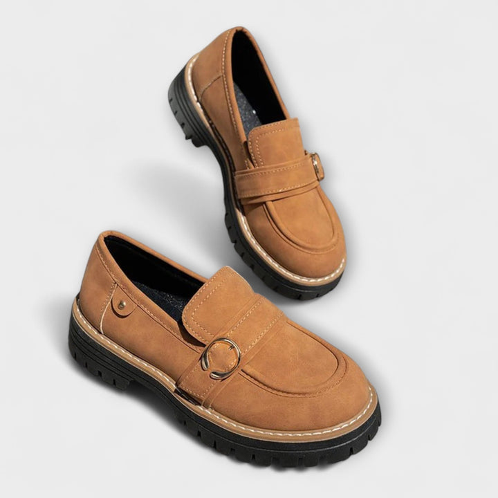 Lora – Mocassins informels à bout rond
