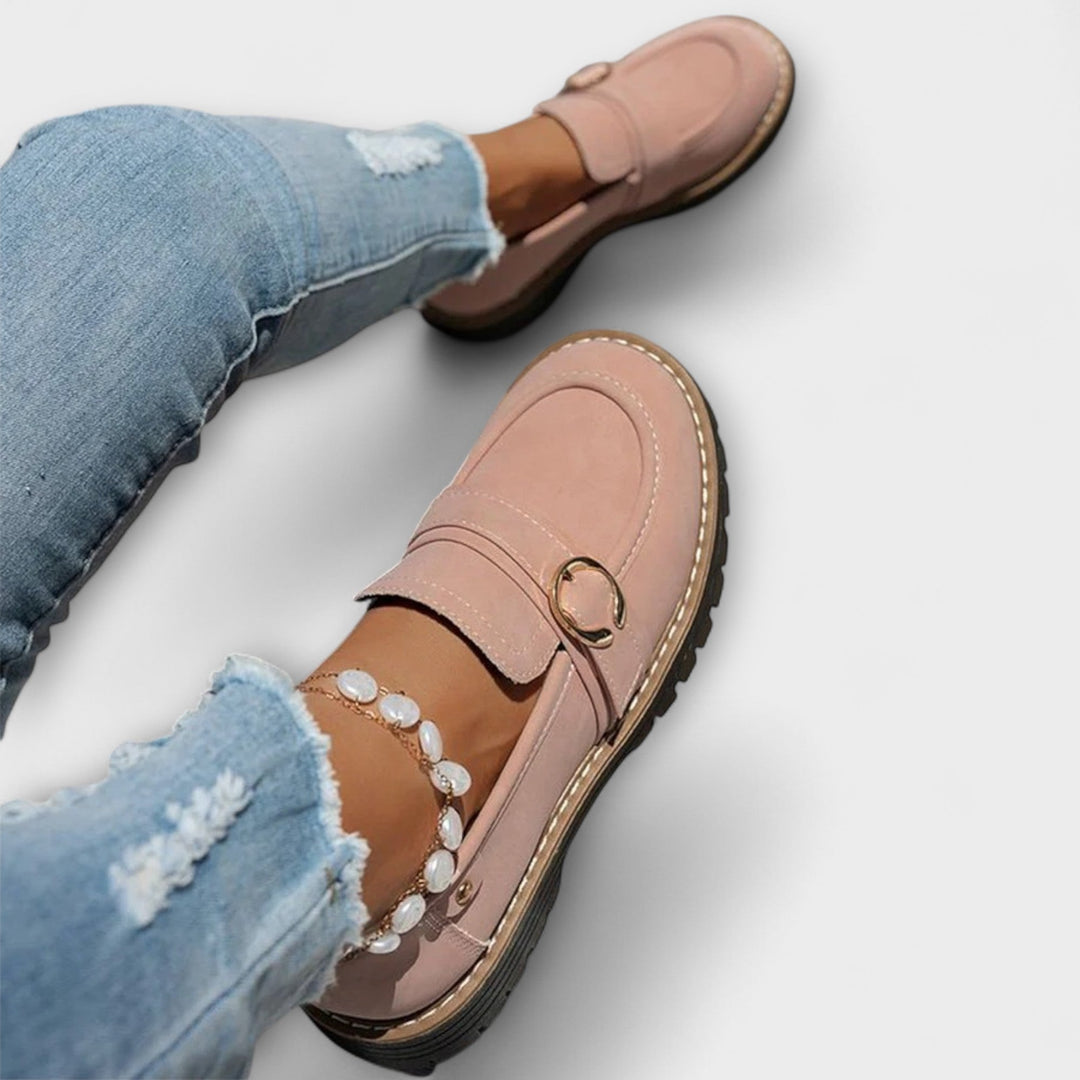 Lora – Mocassins informels à bout rond