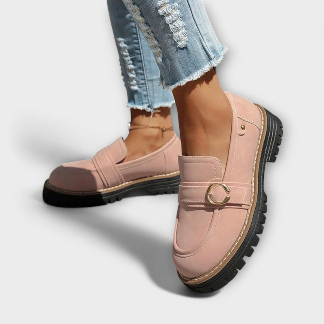 Lora – Mocassins informels à bout rond